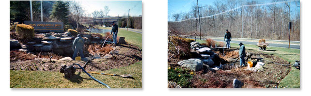 Maintaining Fountains and Retention Ponds