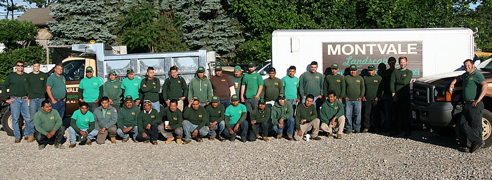 Montvale Landscaping Group Photo